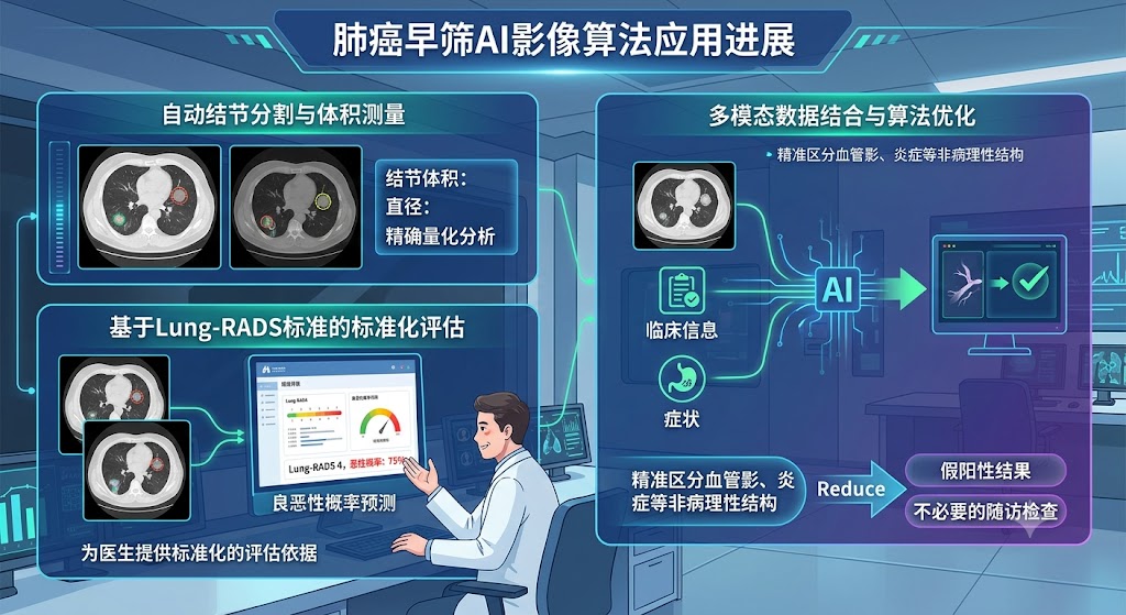 AI Imaging Algorithms in Early Lung Cancer Screening: Application Trends & Insights